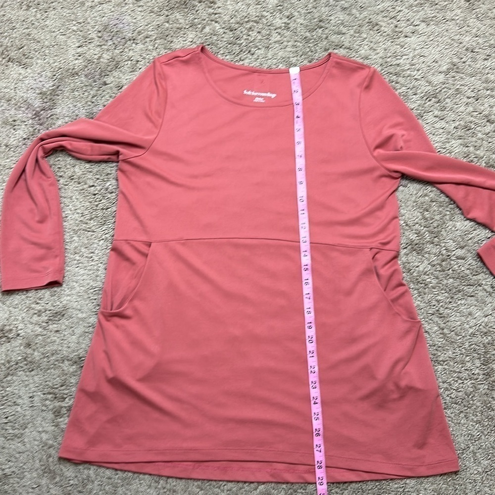 Soft Surroundings Fairfax Tunic womens Rose colored - Picture 4 of 8
